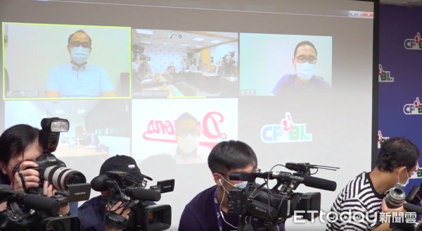 ▲中職防疫會議，會長吳志揚。（圖／記者黃國霖攝）