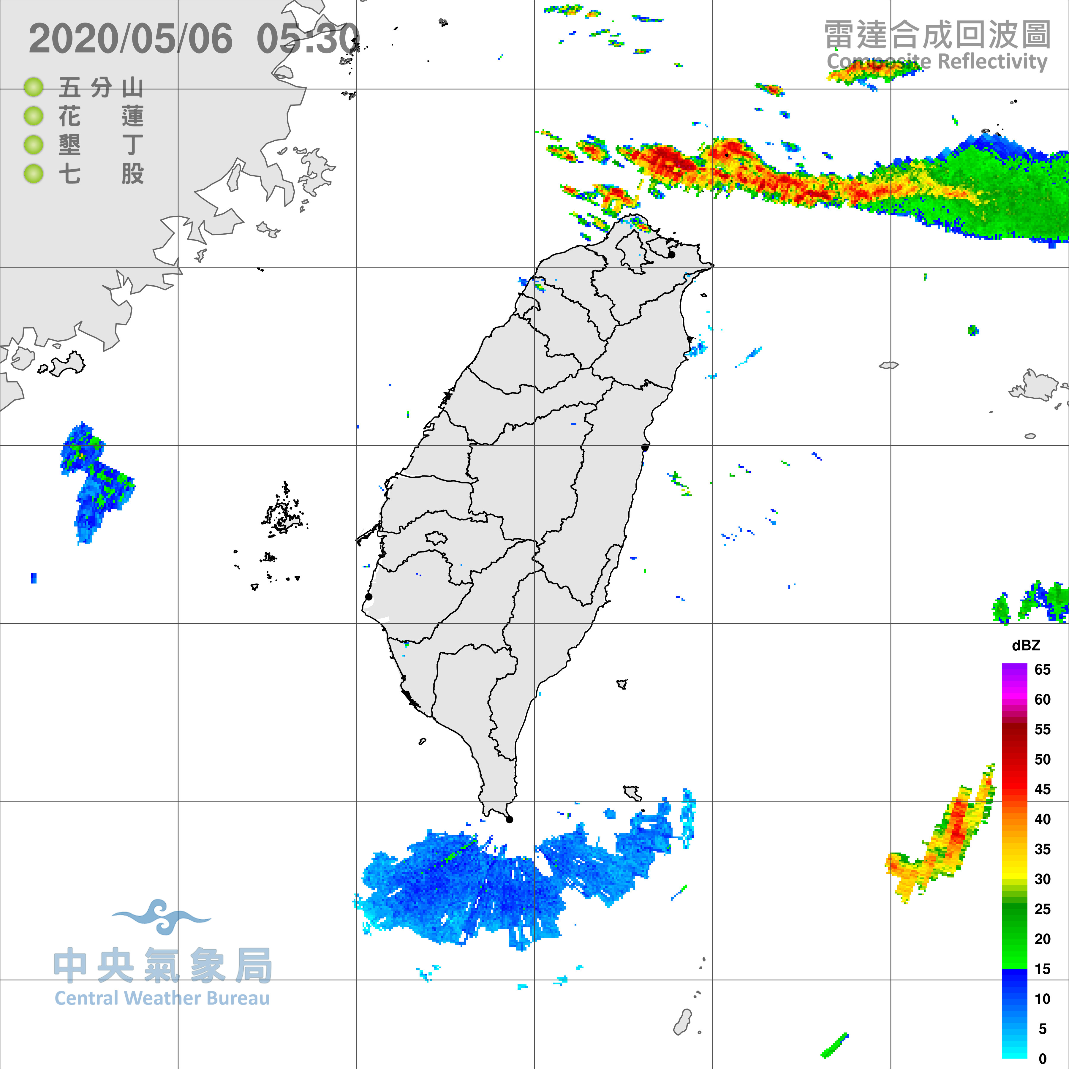 天氣圖。（圖／氣象局）