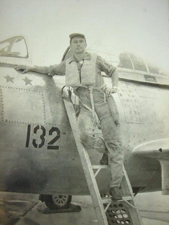 ▲▼歐陽漪棻曾以劣勢機種F-84，擊落共軍米格17。（圖／取自中華民國空軍臉書）