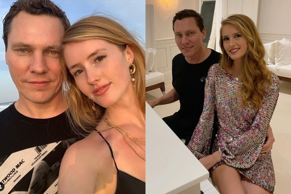 ▲▼Tiësto、女模老婆Annika Backes。（圖／翻攝自Instagram／Tiësto）