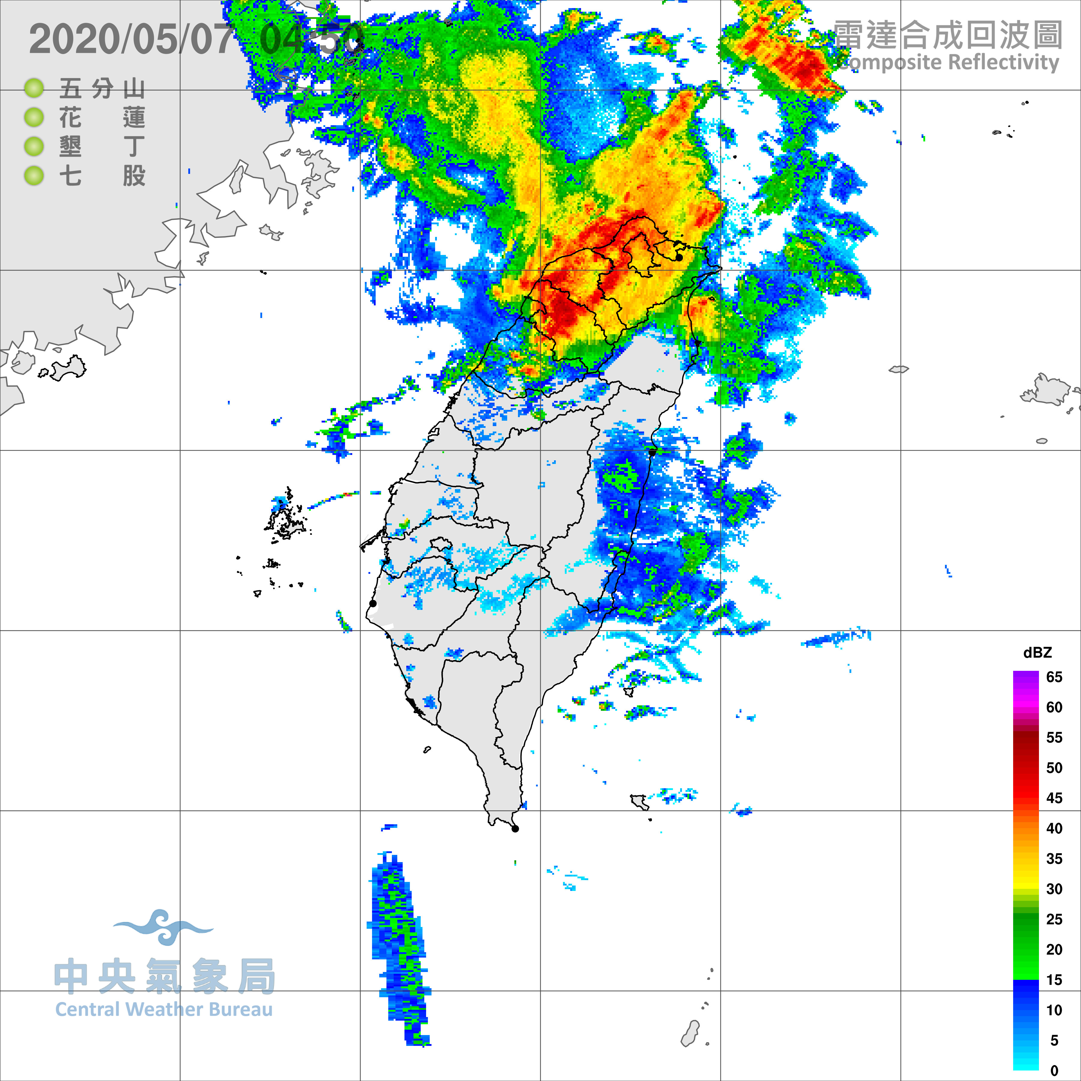 天氣圖。（圖／氣象局）