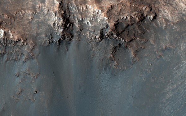 ▲火星岩層曾有條流淌十萬年的河。（圖／取自NASA JPI）