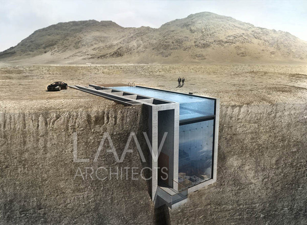 ▲LAAV Architects概念別墅Casa Brutale。（圖／翻攝LAAV Architects）