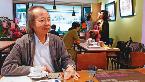 81歲的本土作家七等生是台灣現代主義的代表作家。（七等生提供）