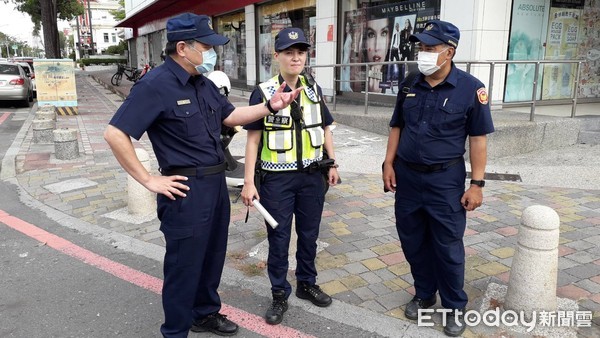 ▲台南市警六分局測速槍66天內已告發1249件，警方籲請民眾勿超速行駛，以免傷了荷包，甚至賠了性命。（圖／記者林悅翻攝，下同）