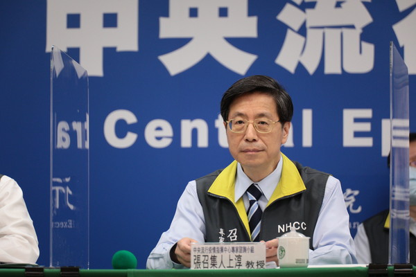 ▲▼0512指揮中心放透明隔板的記者會。（圖／指揮中心提供）