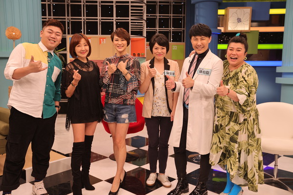 ▲余皓然上節目透露老公王中平曾險因過敏窒息。（圖／民視提供）