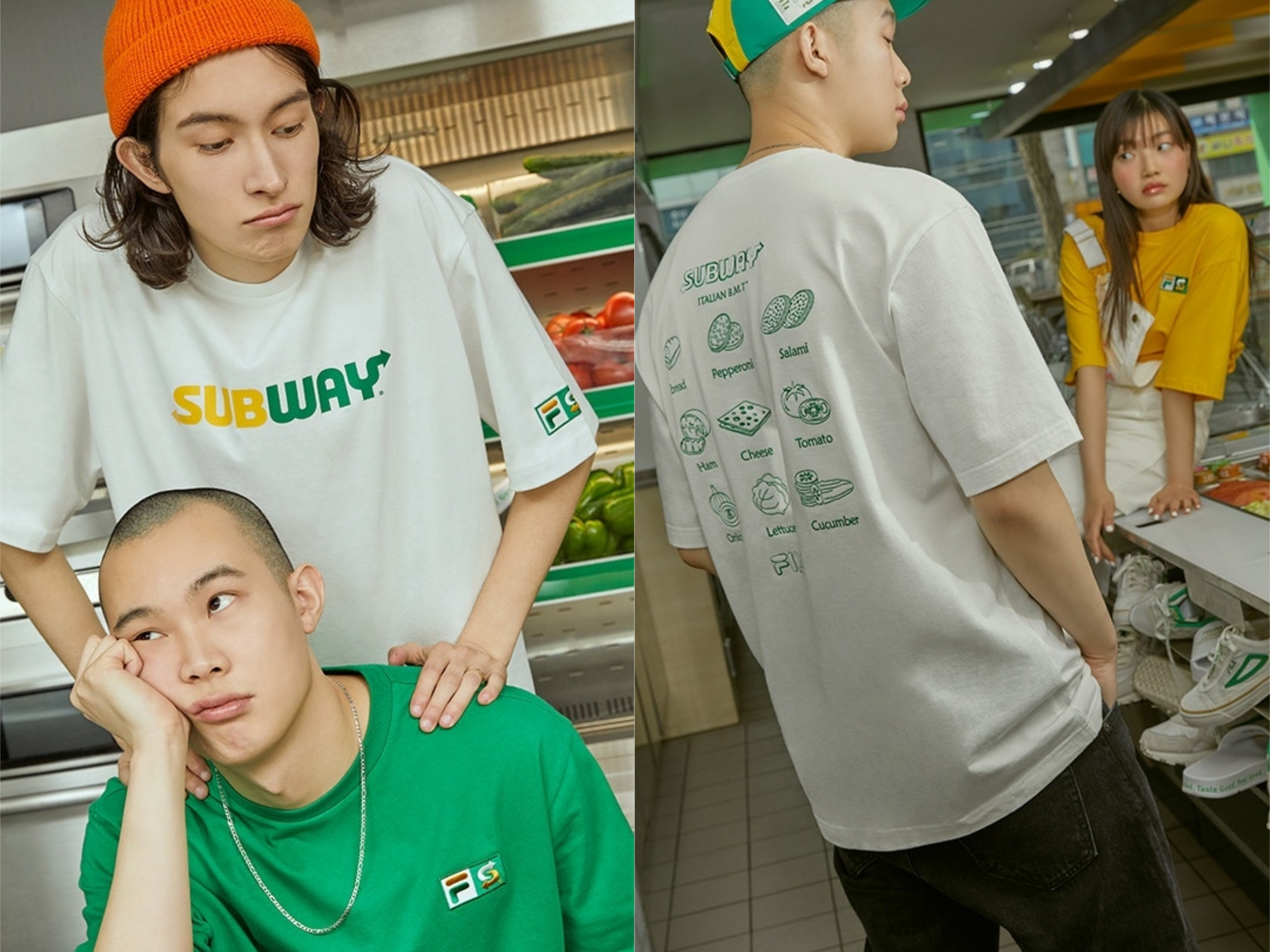 ▲FILA X SUBWAY。（圖／翻攝自官網）