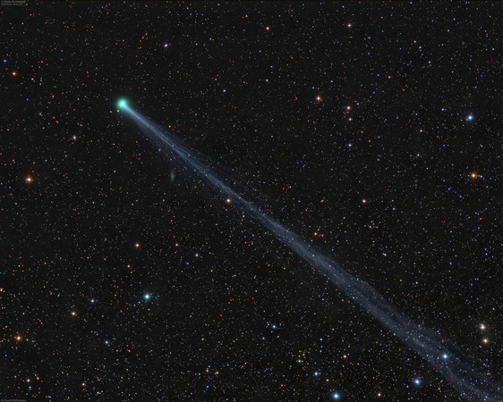 ▲彗星SWAN現位於南天的鯨魚座尾巴。（圖／取自NASA）