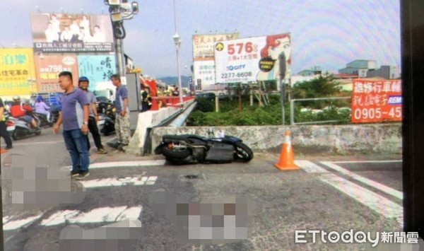 ▲台中太平橋車禍（圖／民眾提供）