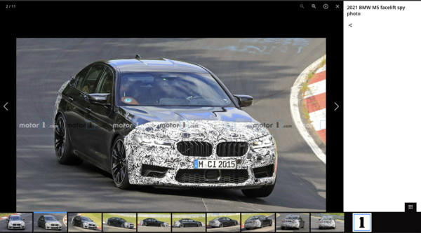 ▲新BMW 5系列中期改款間諜照。（圖／翻攝自Motor1）