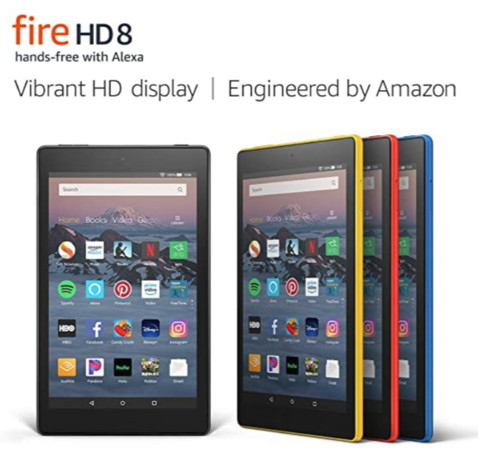 ▲入門級型號Fire HD 8。（圖／翻攝自amazon）