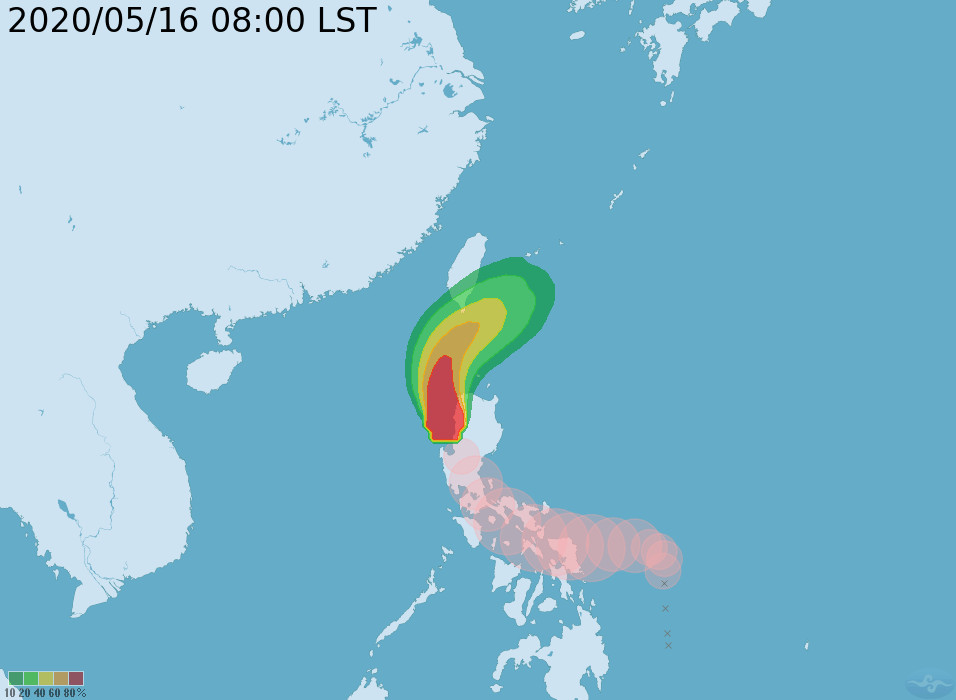 ▲氣象局針對「黃蜂」發布海警。（圖／氣象局提供）