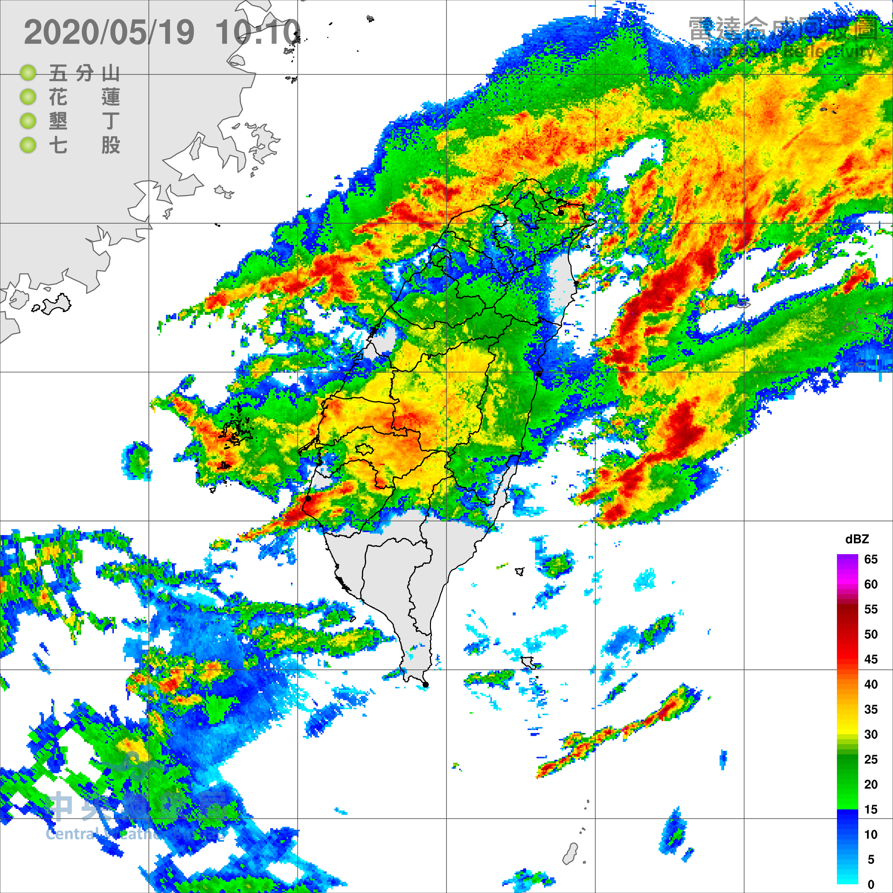 天氣圖。（圖／氣象局）