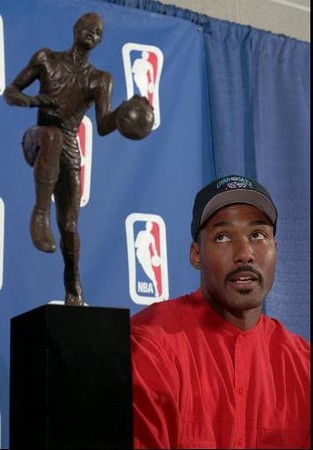 ▲▼喬丹在1997年的年度MVP之爭輸給馬龍。（圖／達志影像／美聯社）