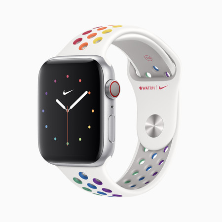 ▲▼Apple Watch彩虹錶帶。（圖／翻攝自Apple官網）