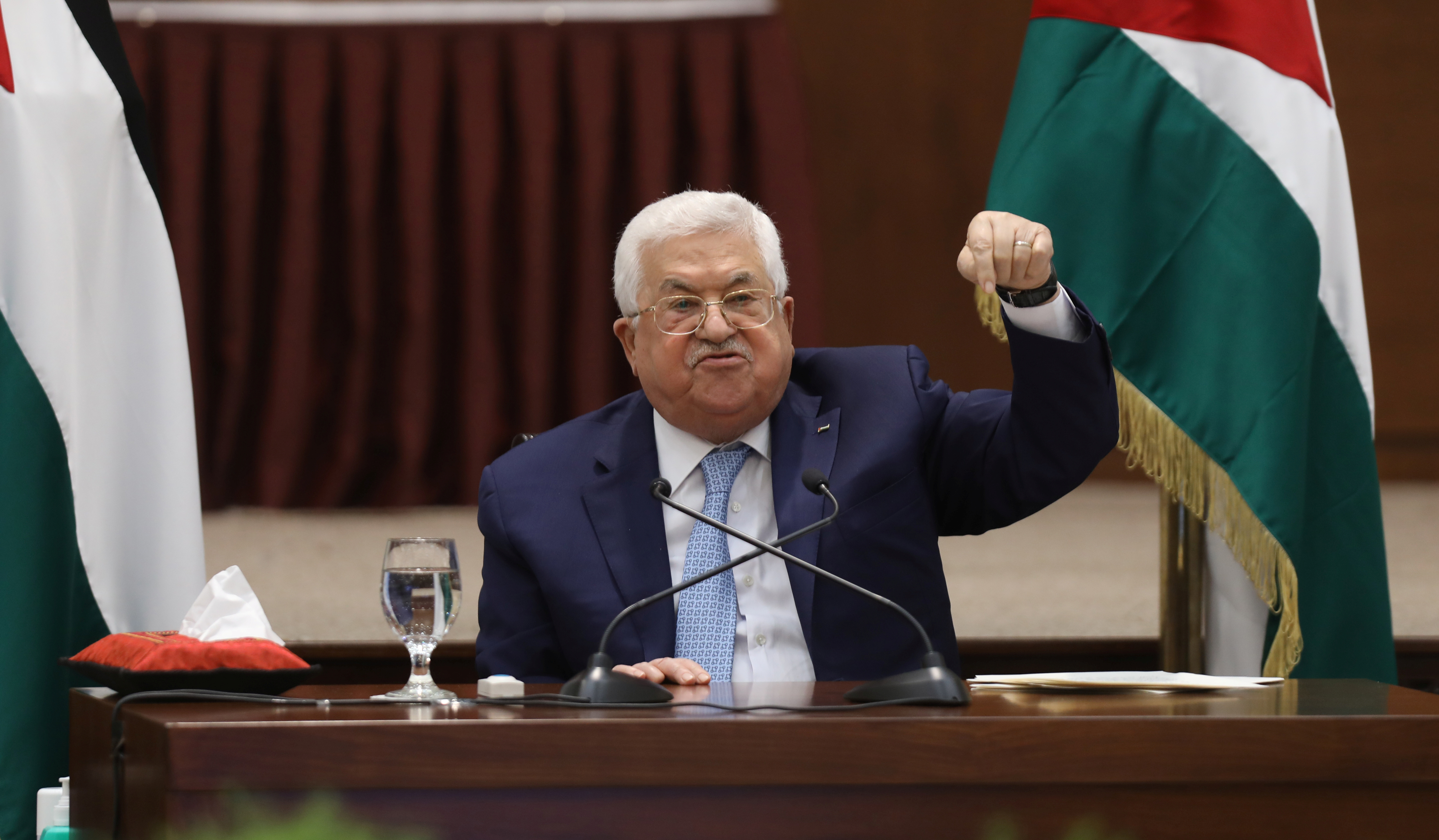 ▲▼巴勒斯坦自治政府主席阿巴斯（Mahmoud Abbas）。（圖／路透）