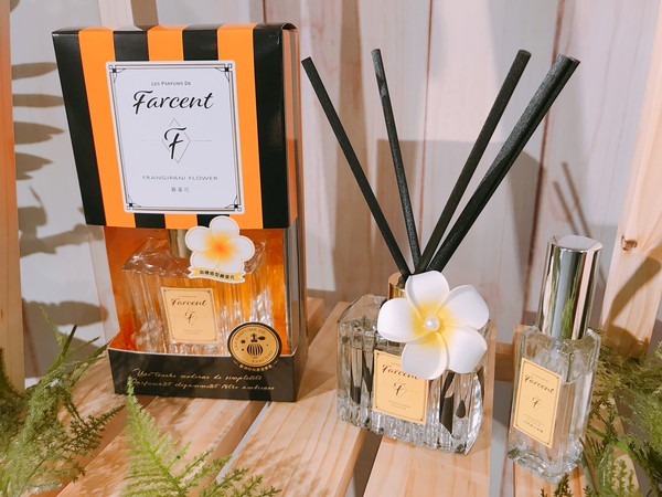 ▲Les Parfums de Farcent 雞蛋花Frangipani flower系列。（圖／花仙子提供）