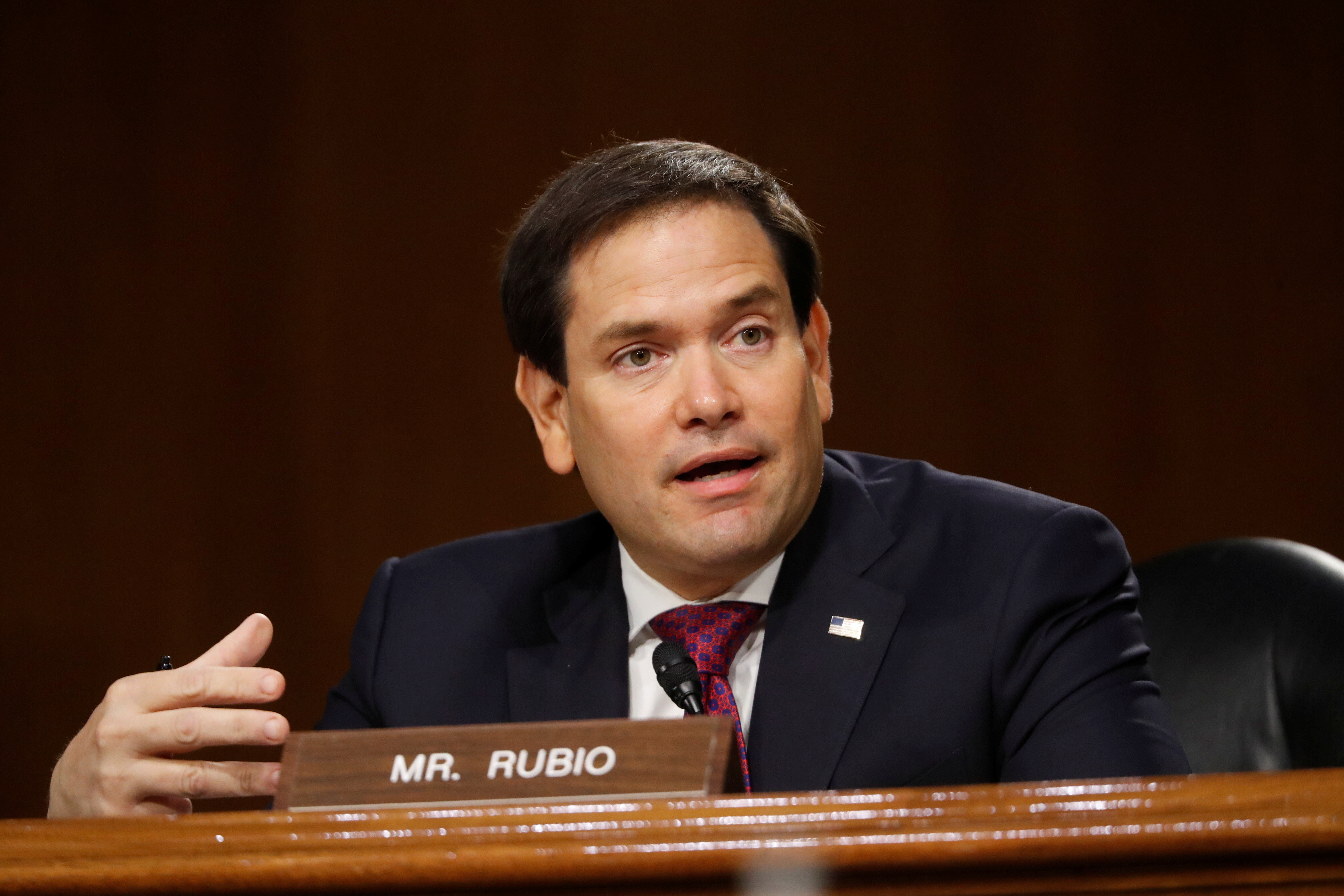 ▲美國參議院情報委員會代理主席、挺台派共和黨參議員盧比歐（Marco Rubio）。（圖／路透）