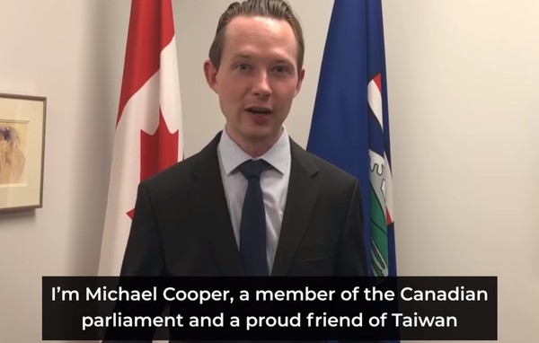 ▲▼ 加拿大議員Michael Cooper祝賀蔡英文第二任期。（圖／翻攝自臉書／Michael Cooper）