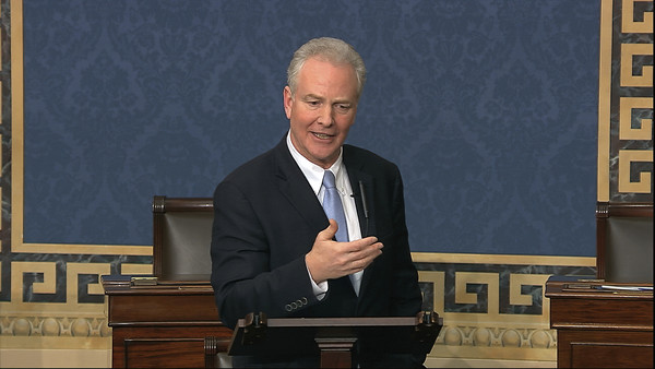 美國民主黨參議員范霍倫（Chris Van Hollen）。（圖／達志影像／美聯社）