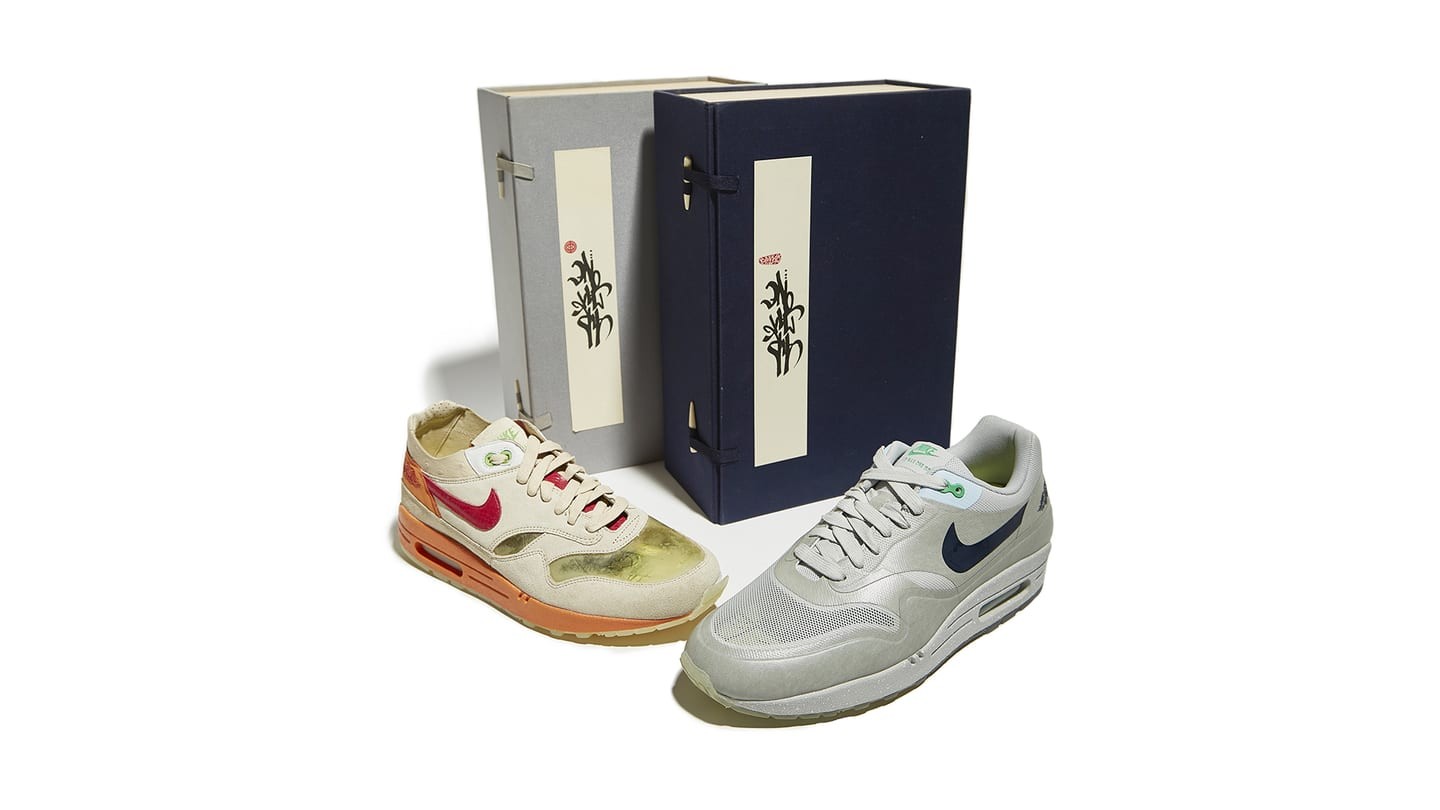 ▲CLOT X Nike Air Max 1 Kiss of Death。（圖／翻攝自Nike官網、Stadium Goods）