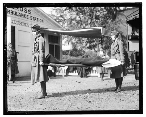 ▲▼       1918年流感大流行照片      。（圖／達志影像／美聯社）