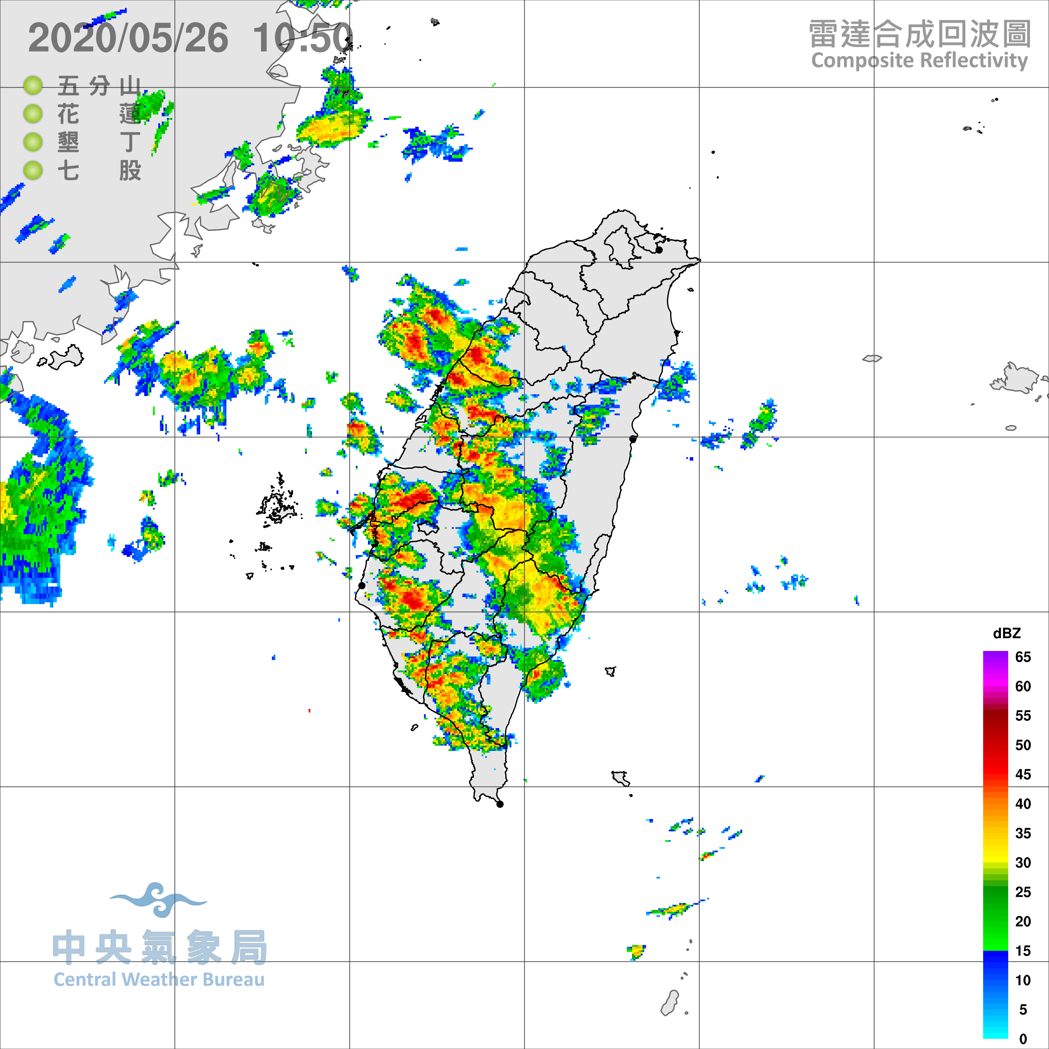 天氣圖。（圖／氣象局）