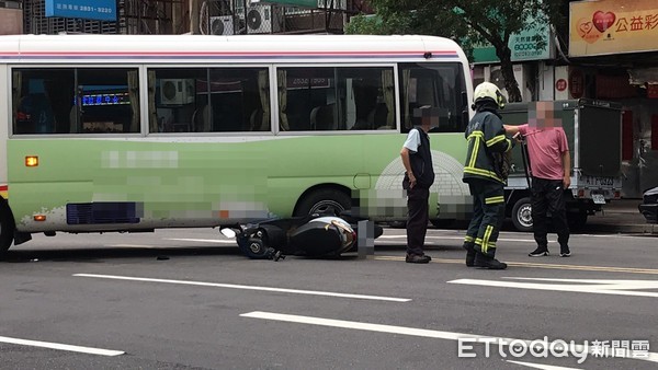 ▲▼台北市士林區文昌路發生一起車禍意外。（圖／記者黃彥傑攝）