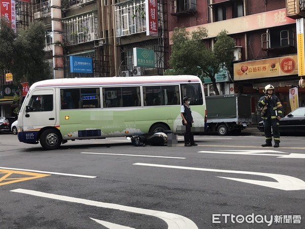 ▲▼台北市士林區文昌路發生一起車禍意外。（圖／記者黃彥傑攝）