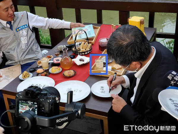 ▲陳時中、林智堅。（圖／記者陳凱力攝）