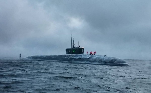 ▲俄國最新型戰略核潛艇「弗拉基米爾大公號」，已正式成為俄羅斯海軍的重要核打擊力量           。（圖／翻攝自維基百科)
