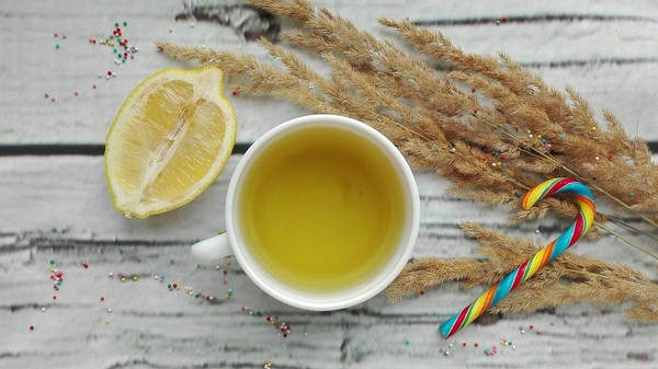檸檬茶,綠茶。（圖／Pixabay）