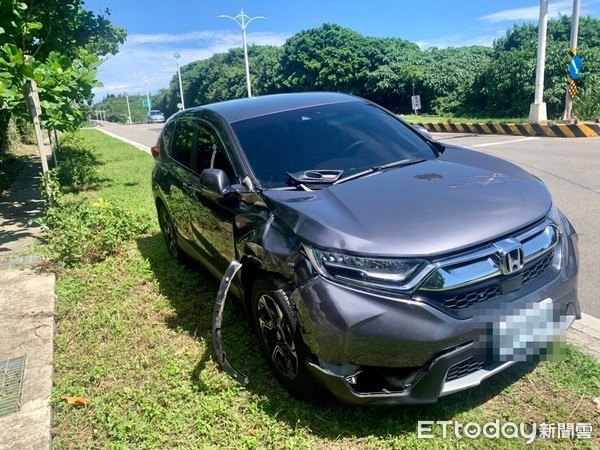 ▲ 未依規定行走人行穿越道...遭汽車高速撞上 80歲老婦腦漿濺出慘死。（圖／記者郭世賢翻攝）