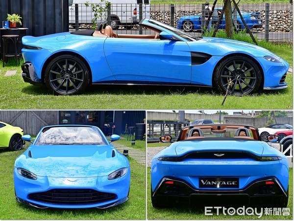 6.8秒最速關篷！Aston Martin Vantage「980萬元」正式在台現身（圖／記者游鎧丞攝）