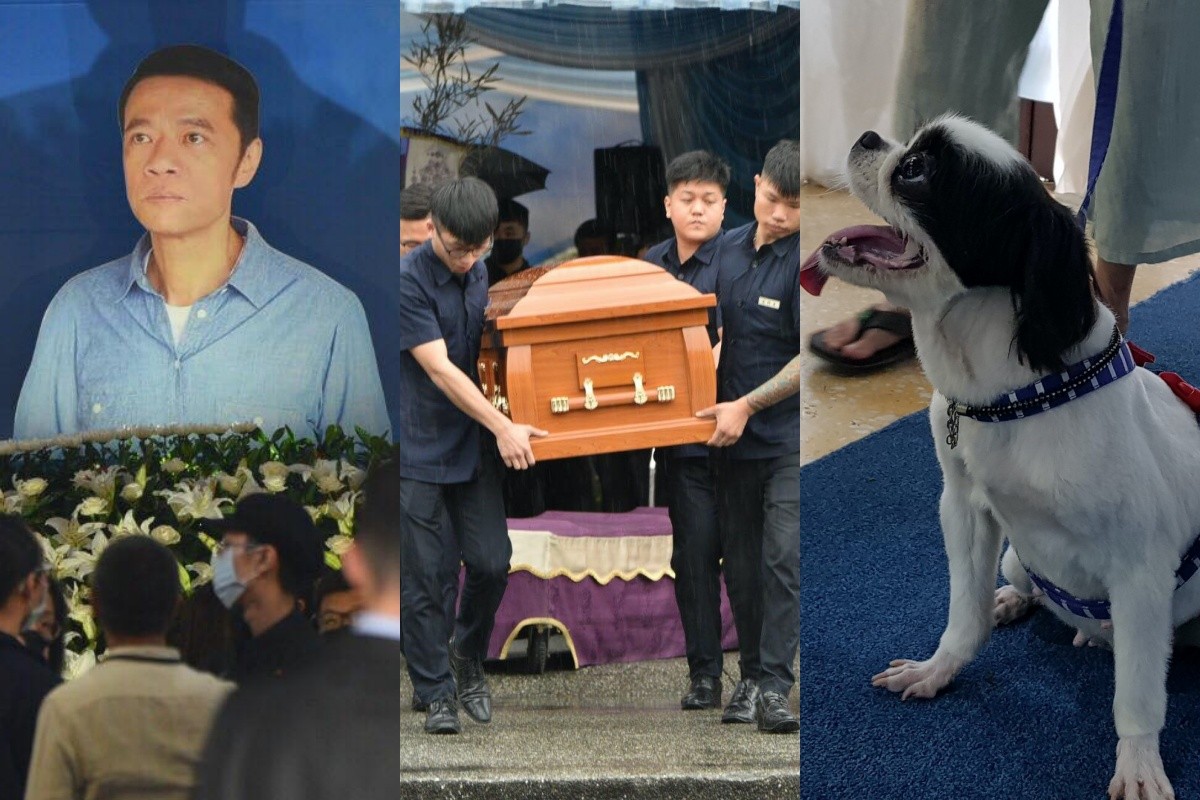 吳朋奉愛犬碰碰 專屬答禮時間 送別 離開前回頭一看 現場淚 牠在找主人 Ettoday星光雲 Ettoday新聞雲