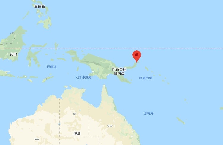 ▲▼巴布亞紐幾內亞城市科可波（Kokopo）。（圖／翻攝自「Google Map」）