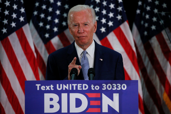 ▲▼民主黨2020總統大選參選人拜登（Joe Biden）。（圖／路透）