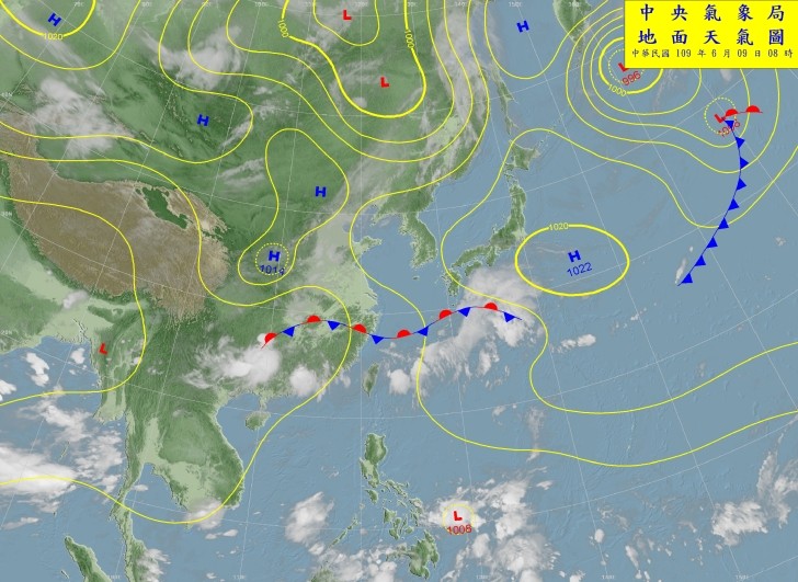 ▲▼天氣。（圖／中央氣象局）