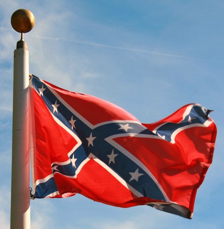 ▲南部邦聯軍旗（Confederate battle flag）。（圖／取自免費圖庫Flickr）