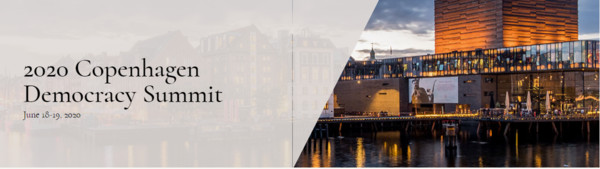 ▲總統蔡英文受邀出席2020年哥本哈根民主高峰會（The Copenhagen Democracy Summit 2020）。（圖／翻攝alliance of democracies）