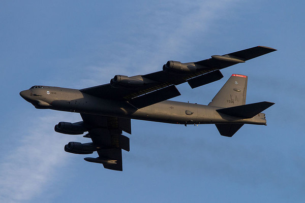 ▲B-52轟炸機是波音公司研製的八引擎遠程戰略轟炸機，用於替換B-36執行戰略轟炸任務。（圖／取自免費圖庫Wikipedia Commons）