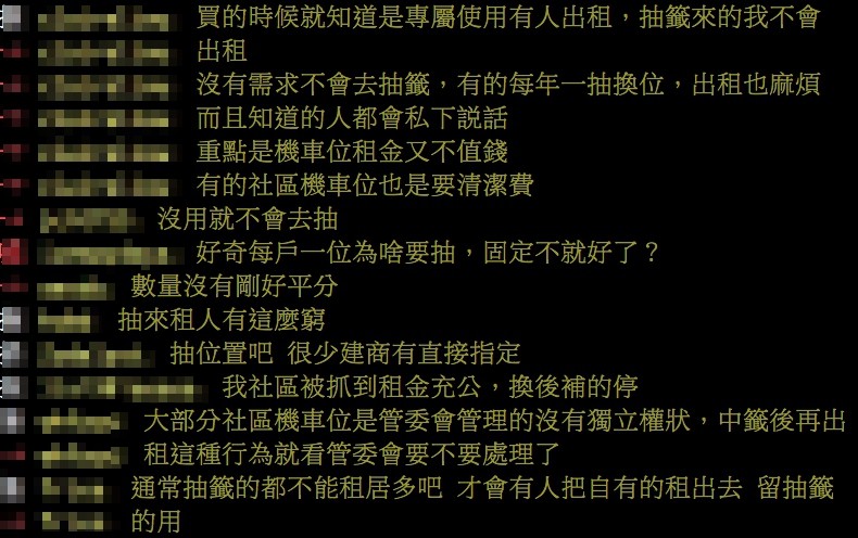 ▲▼沒騎機車！聰明哥「爽占一格轉租」：會被公幹嗎？過來人曝GG下場（圖／翻攝PTT）