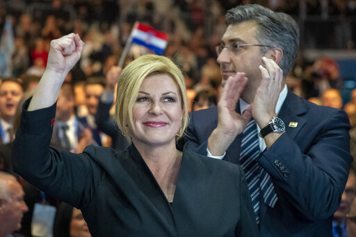▲▼   前克羅埃西亞總統    Kolinda Grabar-Kitarovic    。（圖／達志影像／美聯社）