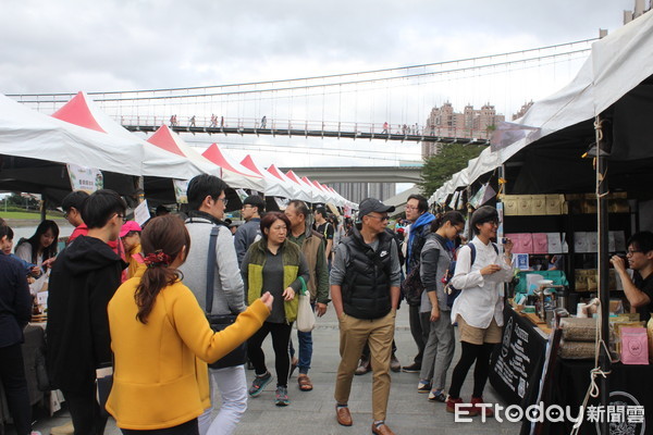 ▲ 新北希望市集聯名斜槓職人 週末淡水、碧潭市集熱鬧登場。（圖／新北市農業局提供）