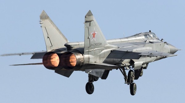▲▼米格-31戰鬥機。（圖／翻攝自俄羅斯國防部粉絲專頁）
