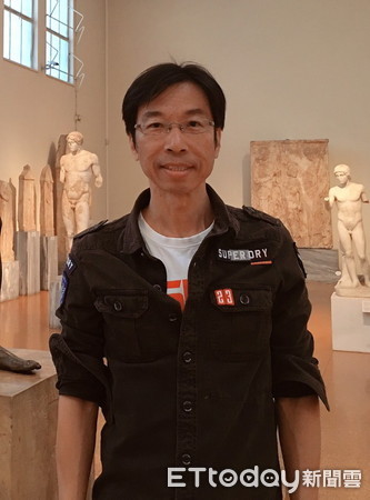 ▲北香湖公園大師來開講天文學家孫維新、李昫岱帶領深入了解日環食        。（圖／記者翁伊森翻攝）