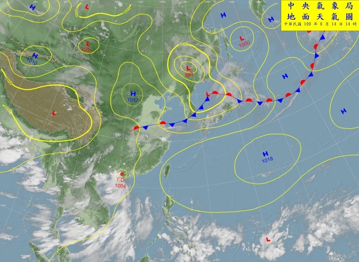 ▲▼天氣。（圖／中央氣象局）