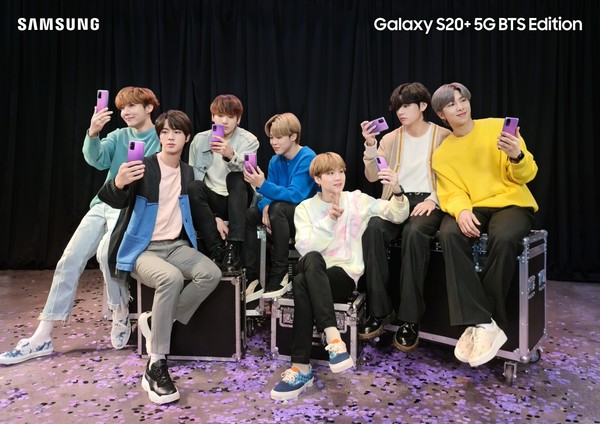 ▲▼Galaxy S20+ 5G BTS Edition。（圖／台灣三星提供）