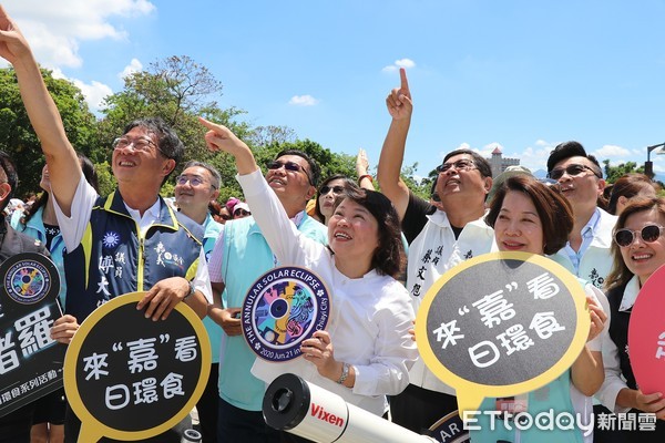 ▲ 6月21日環食即將閃耀登場 嘉義市天文特派員帶你領略天文之美        。（圖／記者翁伊森翻攝）